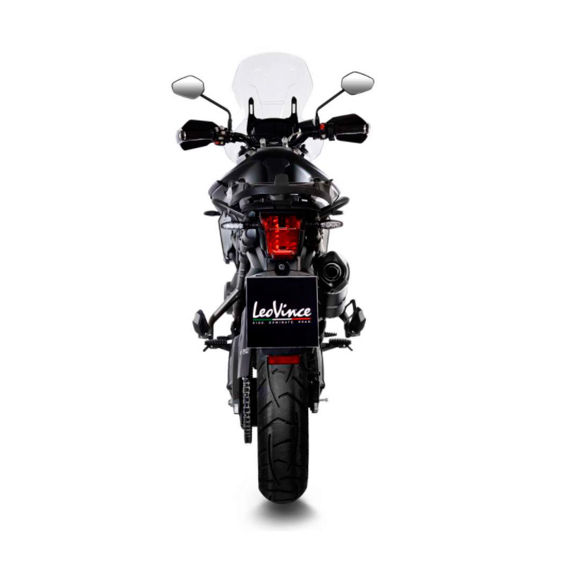 Escape Leovince Triumph Tiger 800 18-19 carbono