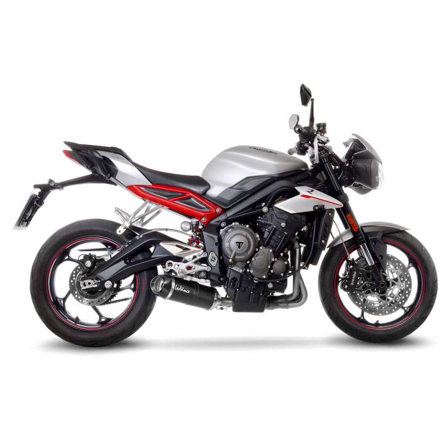Escape Triumph Street Triple 765 17-19 carbono