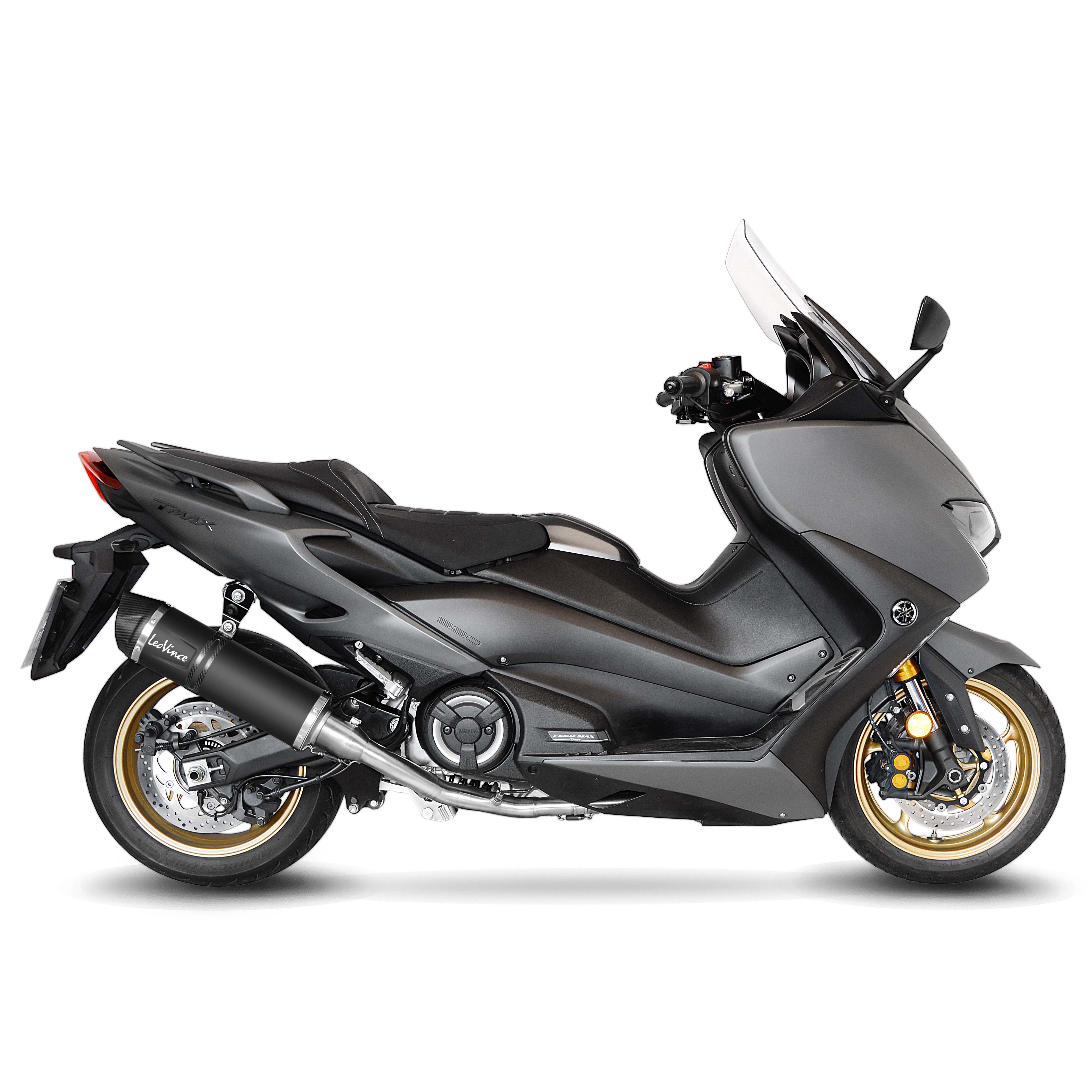 Escape completo LV ONE EVO edición negro Yamaha T-MAX 560/TECH MAX 2020-