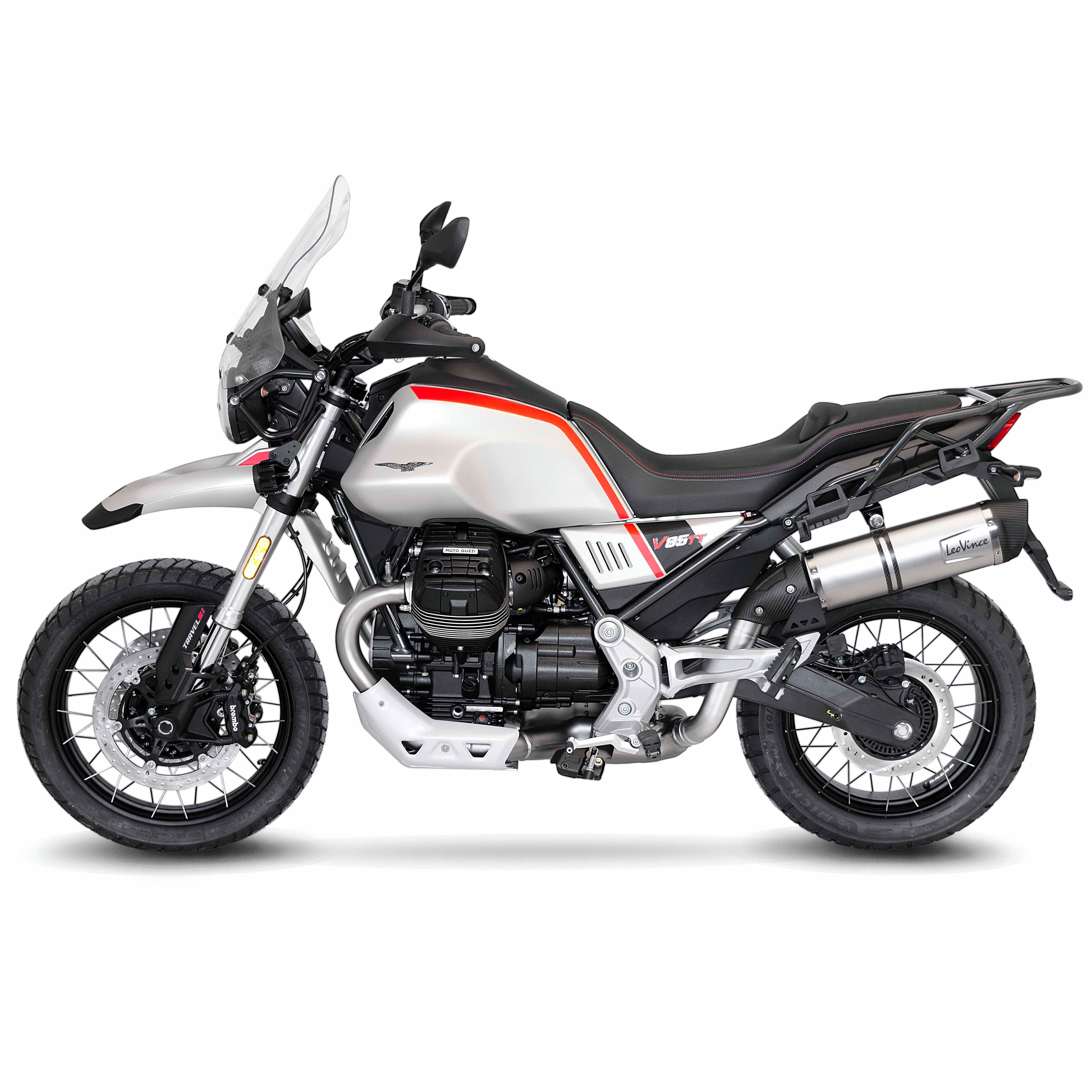 Escape LV ONE EVO homologado Moto Guzzi V85 TT 2019-2023