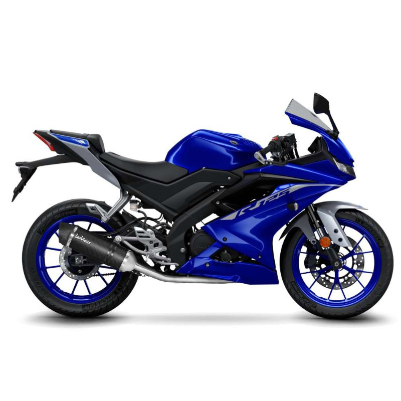 Escape completo carbono Yamaha MT125/YZFR 125 (2021-2022) Leovince