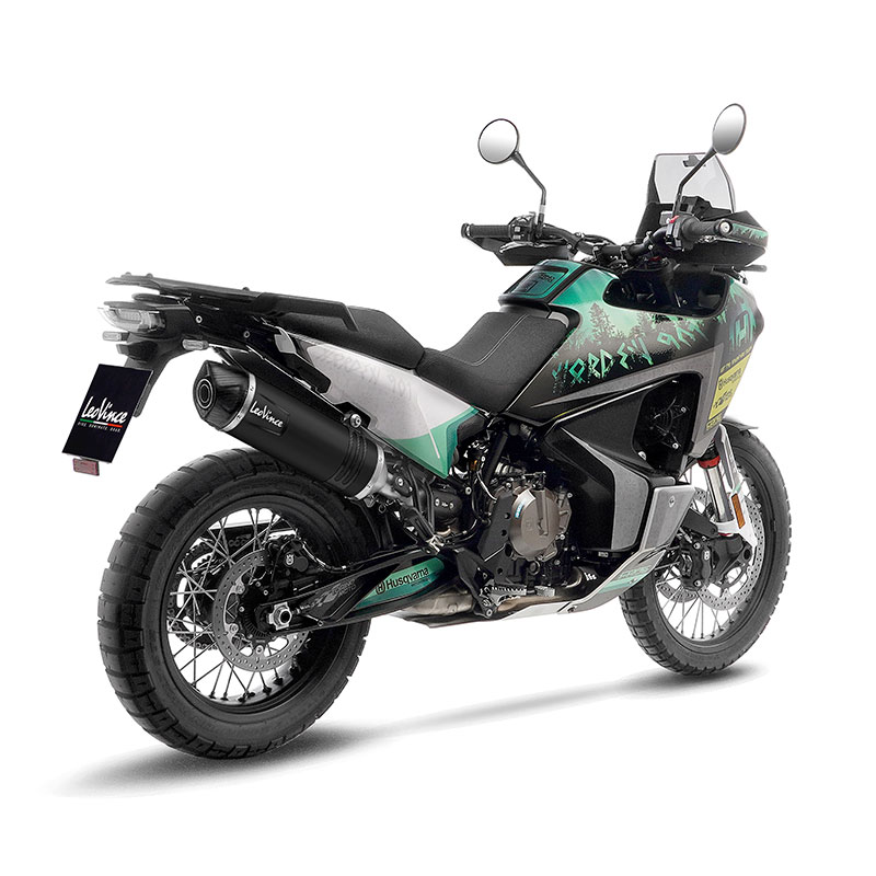 Escape negro LV One Evo KTM 790-890 Husqvarna 901 19-