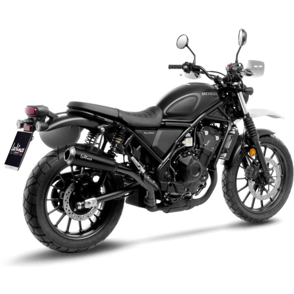 Escape LV GP ONE NEGRO no homologado HONDA CL 500 2023-2024
