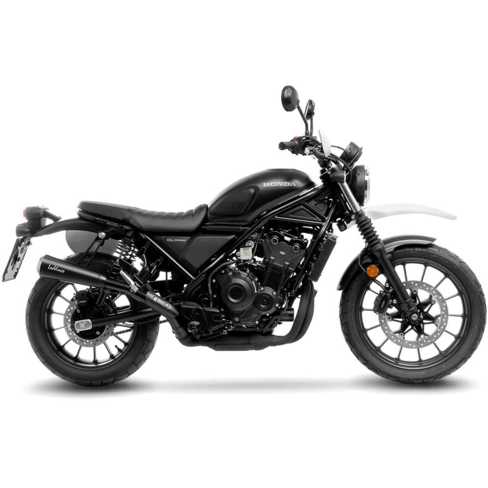 Escape LV GP ONE NEGRO no homologado HONDA CL 500 2023-2024