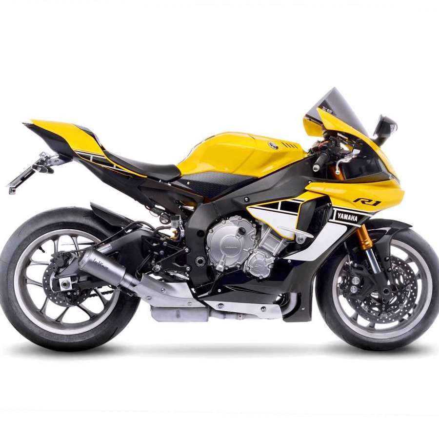Escape Leovince Yamaha R1-M 15-19 acero