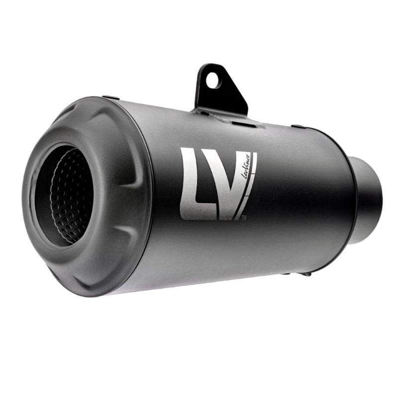 Escape Leovince LV10 Full Black Ducati Scrambler 21-