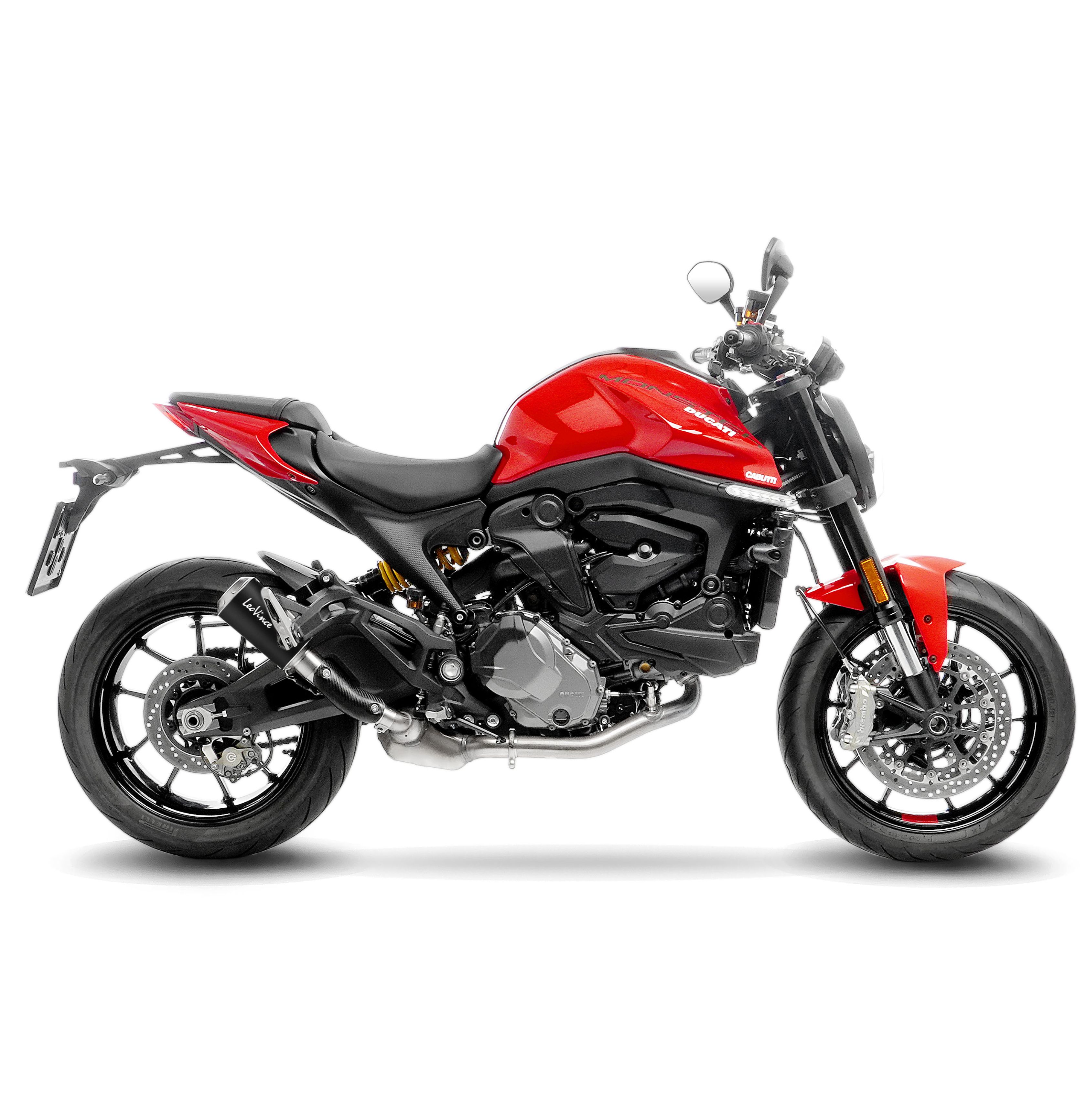 Escape LV-10 edición negro no homologado DUCATI Monster 937 2021-