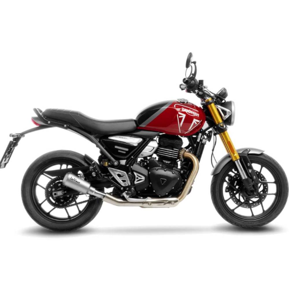 Escape LV10 acero Triumph Speed-Scrambler 400 24-