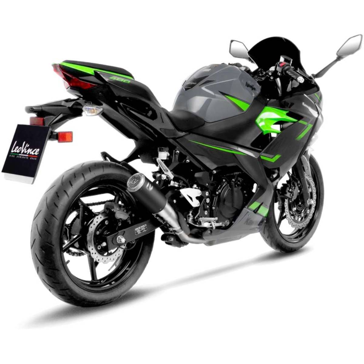 Escape CORSA S BLACK EDITION no homologado KAWASAKI NINJA 400/Z400 500/Z500 2018+