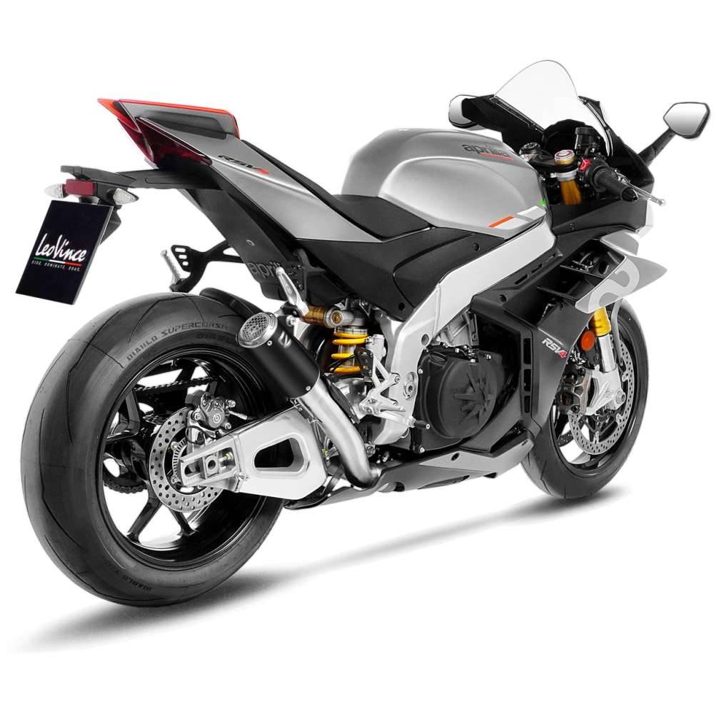 Escape CORSA S BLACK EDITION no homologado APRILIA RSV4 / TUONO V4 1100 2019-2024