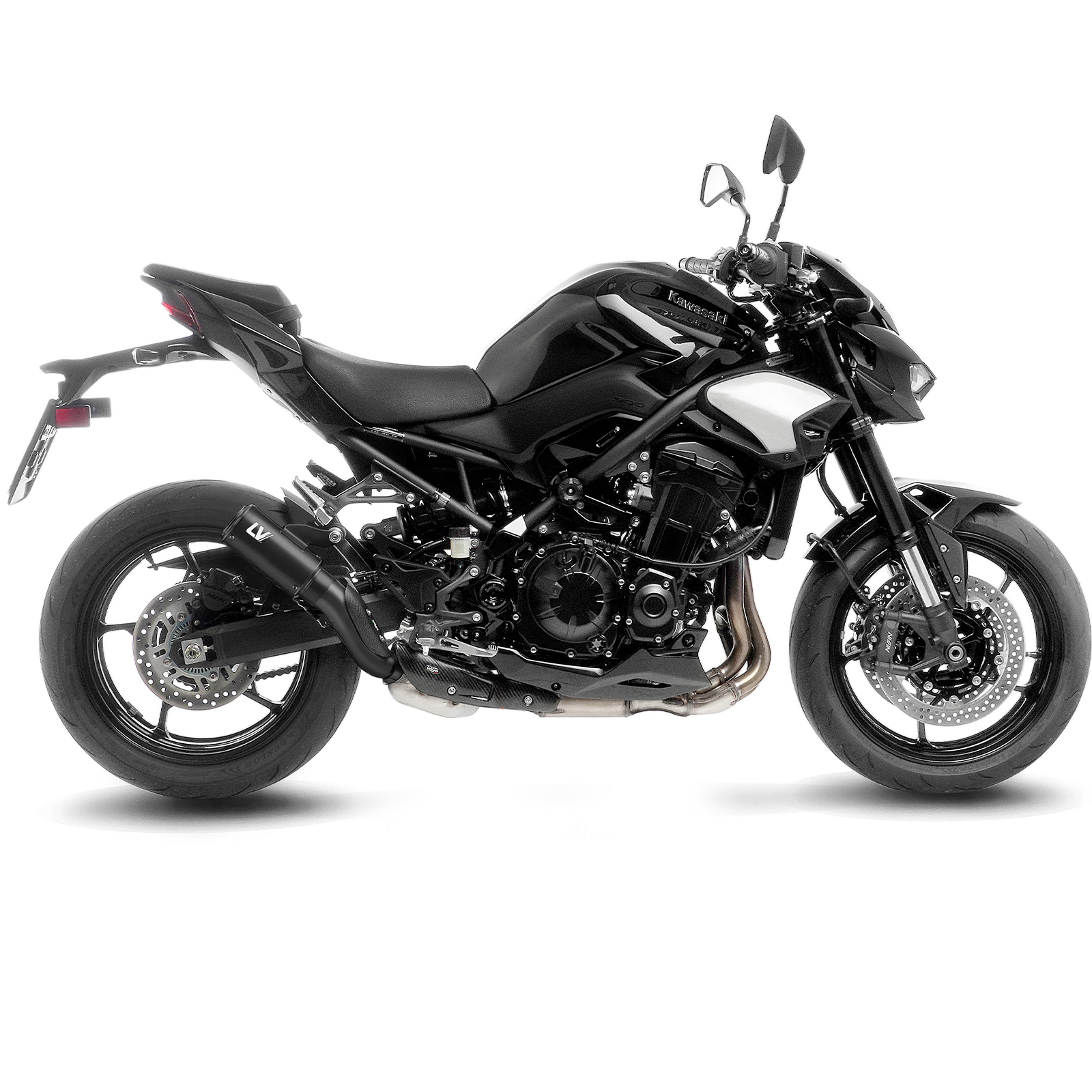 Escape LeoVince CORSA Full Black KAWASAKI Z900 2017+