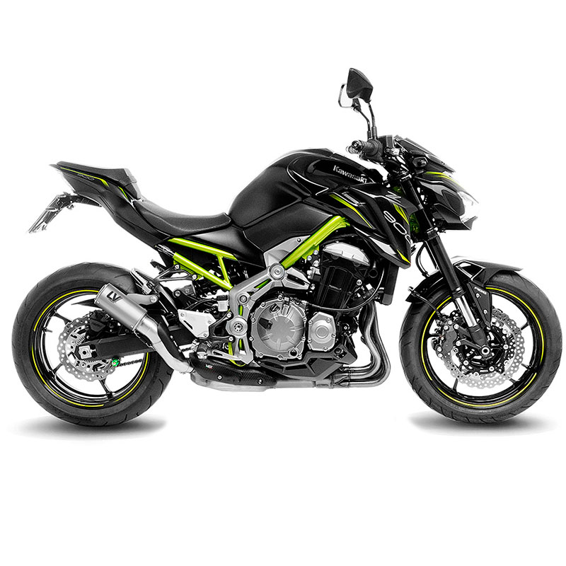 Escape LV Corsa titanio Kawasaki Z900 A2 18-