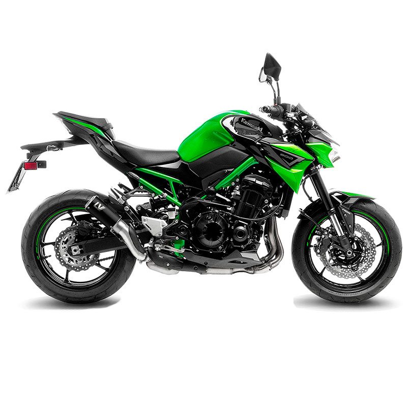 Escape LV Corsa negro Kawasaki Z 900 20-