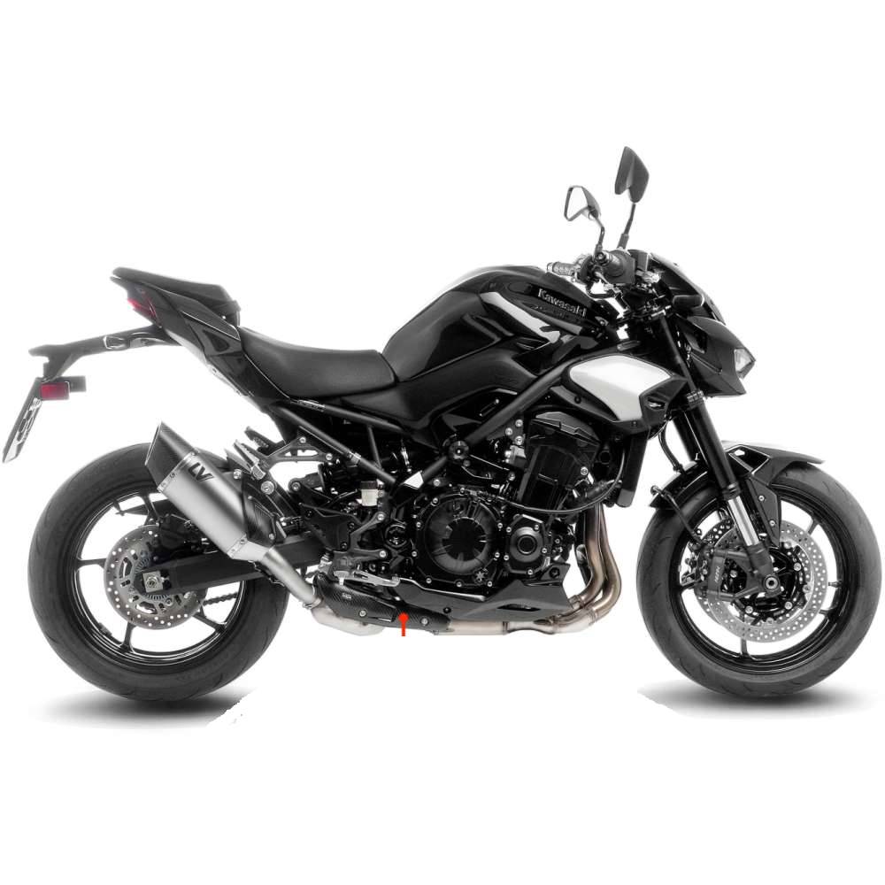Escape LV14-R homologado KAWASAKI Z900 / Z900 A2 2017-