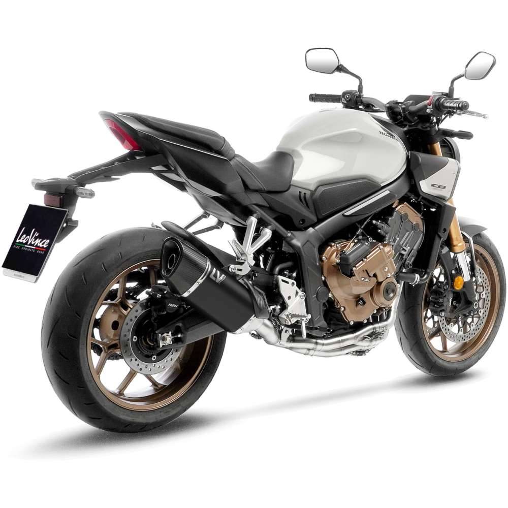 Escape LV14R BLACK EDITION no homologado HONDA CB/CBR 650 R 2019+