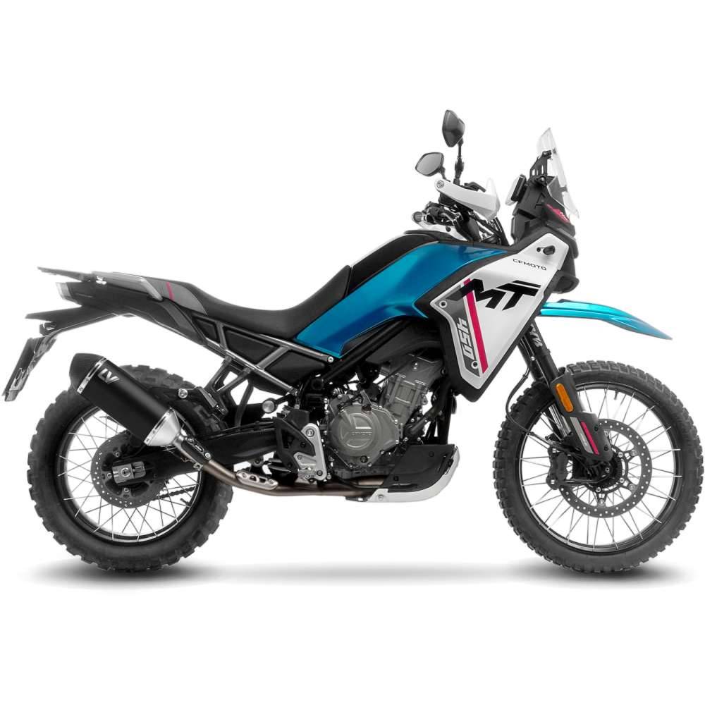 Escape LV14 BLACK EDITION homologado CF MOTO 450 MT 2024
