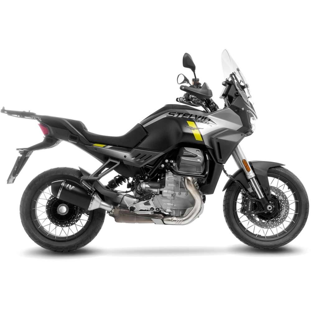Escape LV14 BLACK EDITION homologado MOTO GUZZI STELVIO 2024+