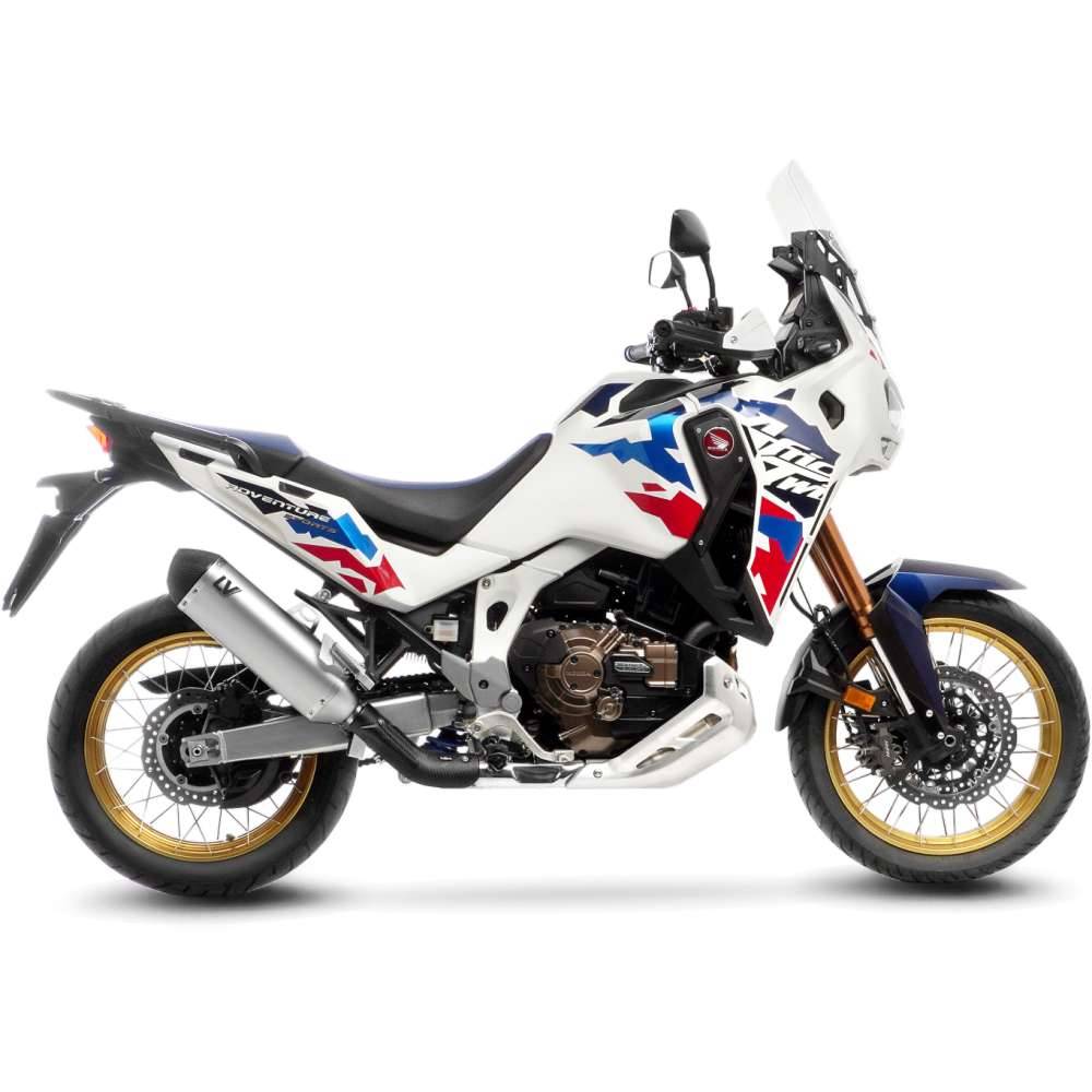 Escape LV14 TITANIO homologado HONDA CRF1100L AFRICA TWIN/ADVENTURE SPORT/DCT 2024+
