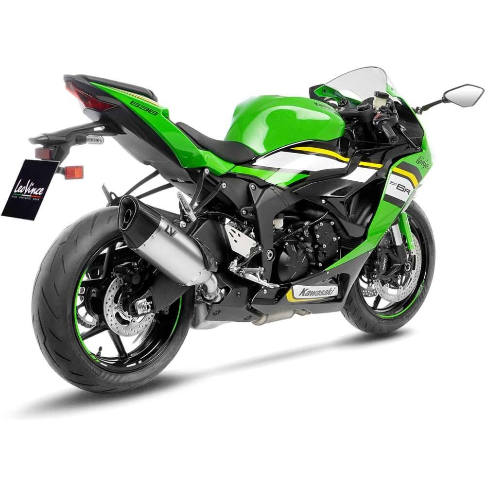 Escape LV-14R Titanio Kawasaki ZX6R Ninja 2024-