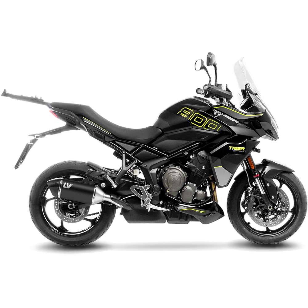 Escape LV14 Negro homologado TRIUMPH TIGER SPORT 800 2024-