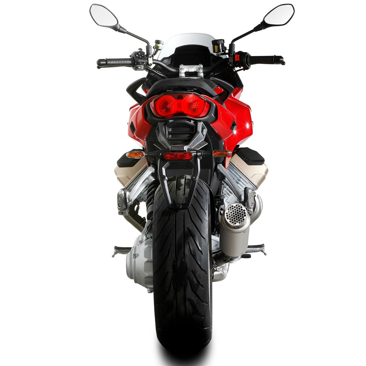 Escape GP Pro titanio Moto Guzzi V100 Mandello 22+