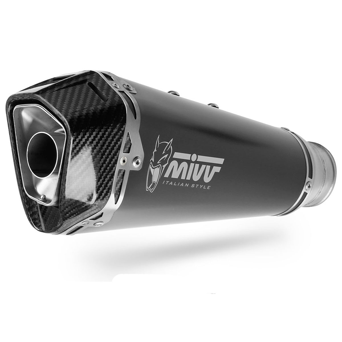 Escape Delta Race Negro Moto Guzzi V100 Mandello 22+