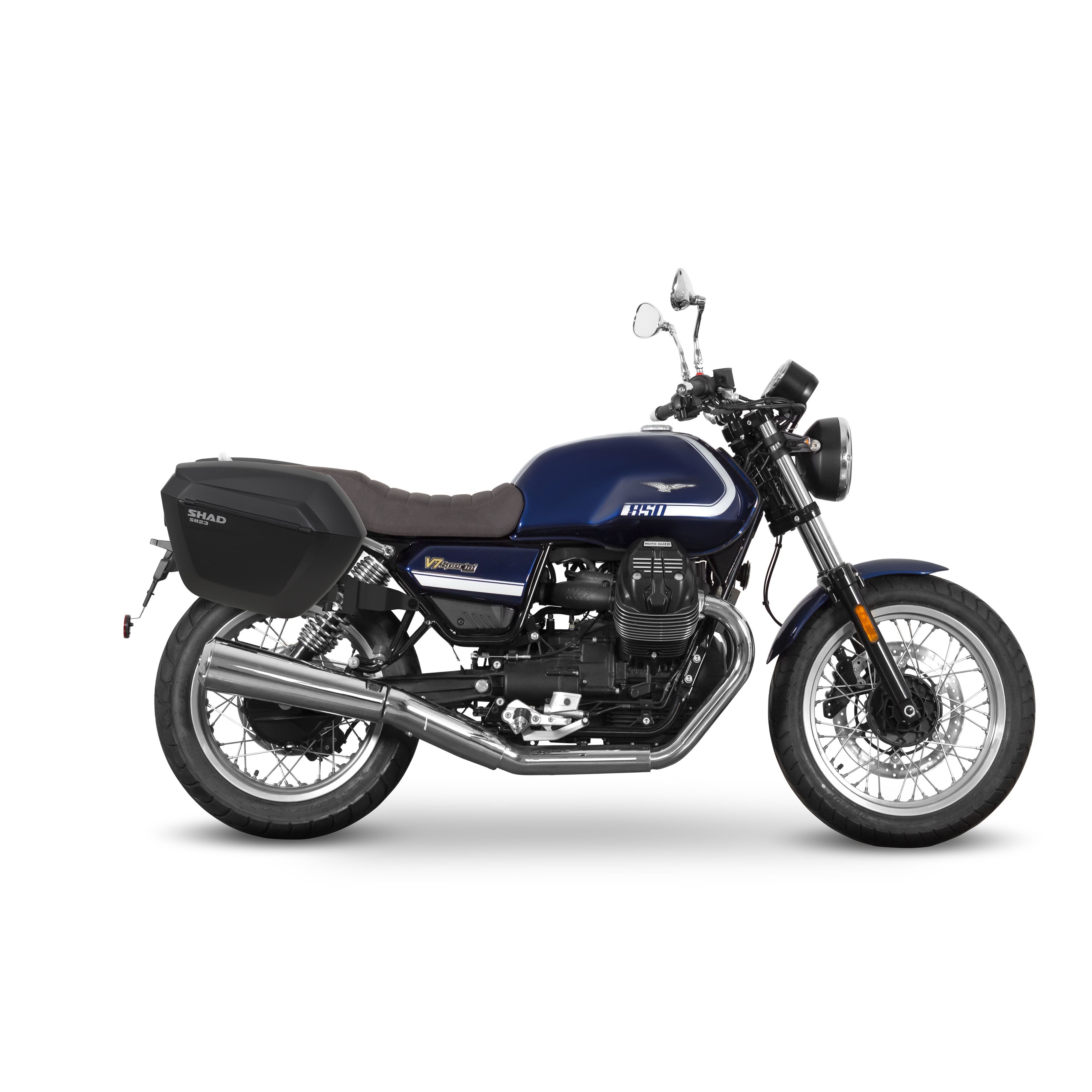 Fijacion 3P System maletas laterales Moto Guzzi V7 Stone-Corsa 23+