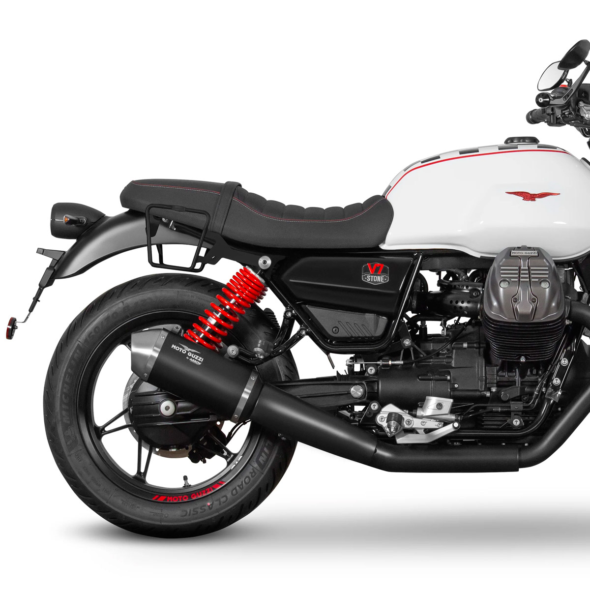 Soportes y alforjas Shad SR38 GUZZI V7 stone/corsa/ten/special