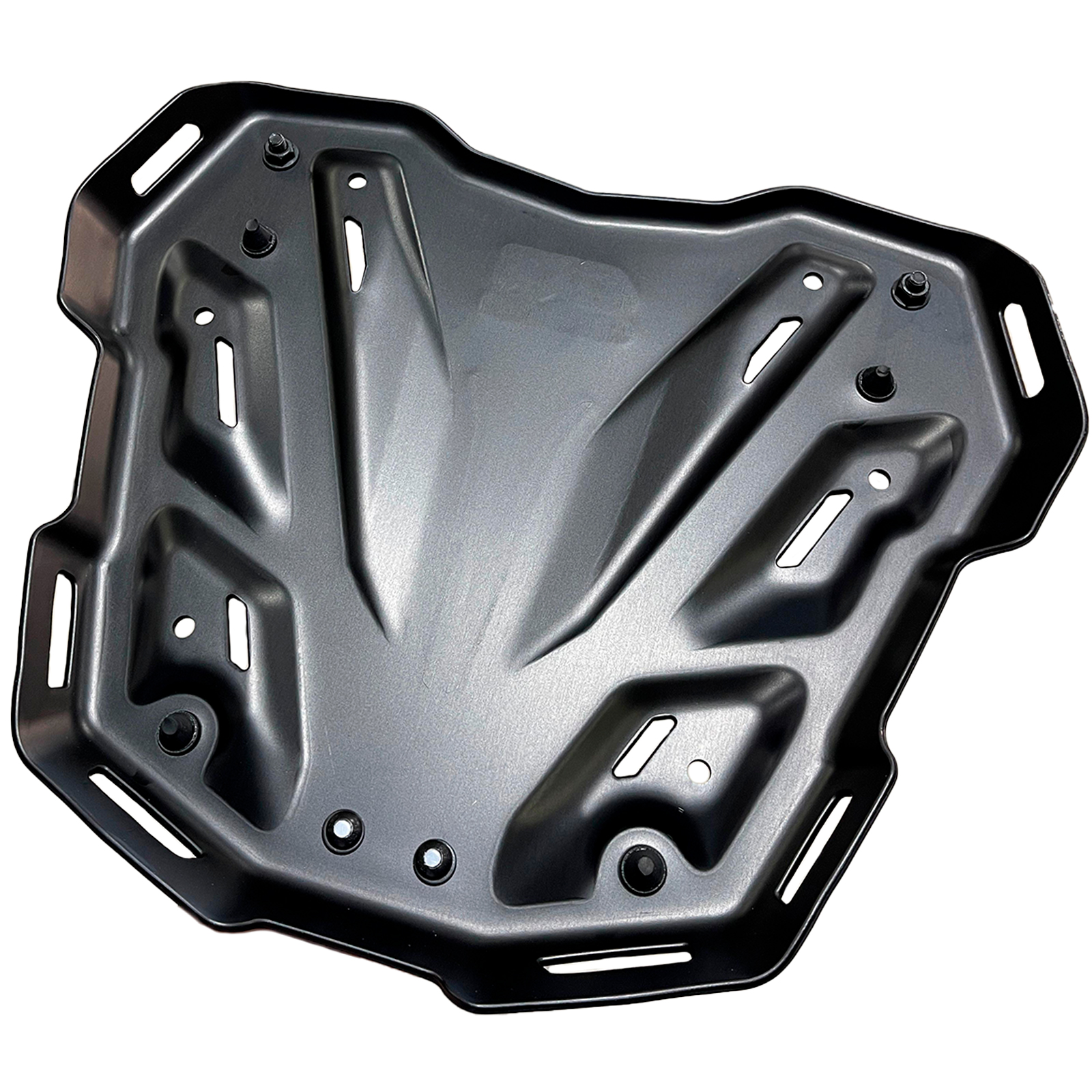Parrilla M9B de aluminio color Negro para baules MONOKEY