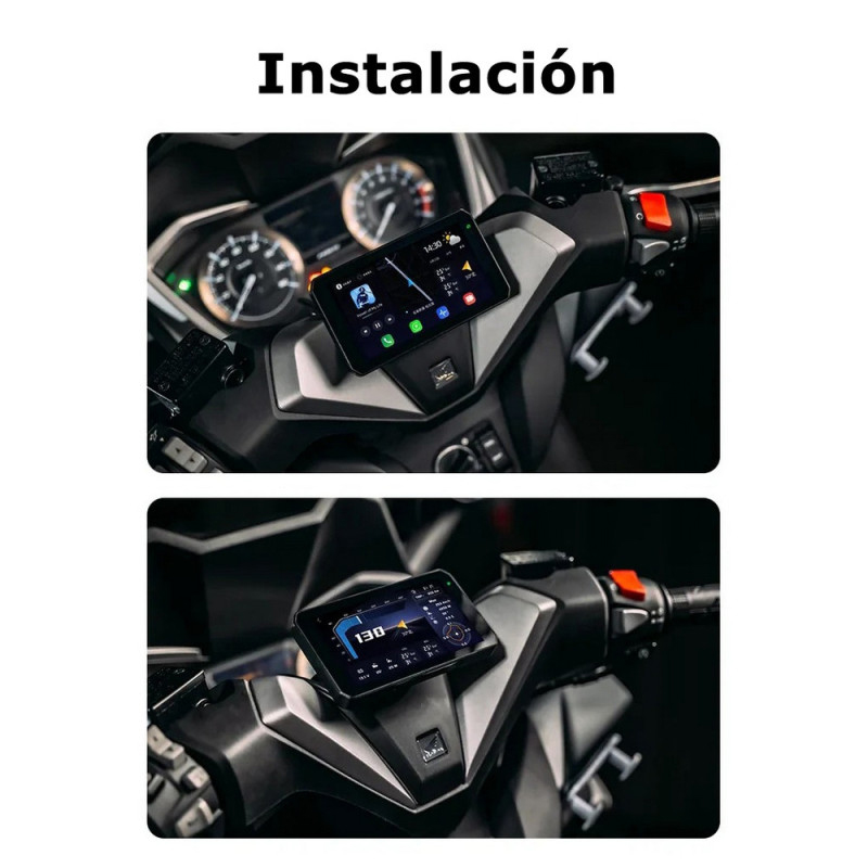 Accesorio soporte Chigee para tija moto 12-29mm