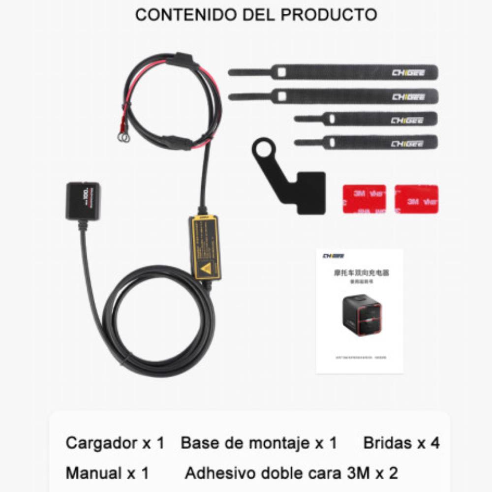 Sistema carga bidireccional Chigee TR100