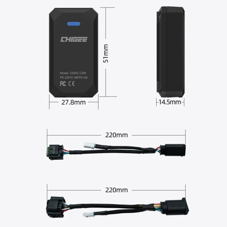 Control remoto Chigee RC CAN BMW 4 Pines AIO-5 / AIO-6