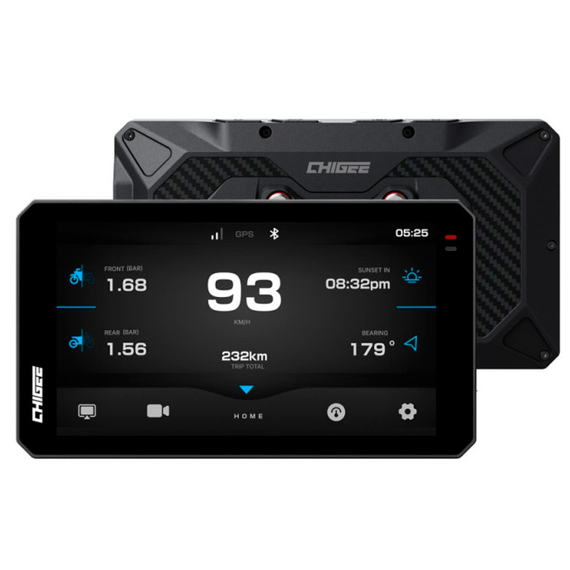 Pantalla carplay para moto Chigee AIO-6 LTE