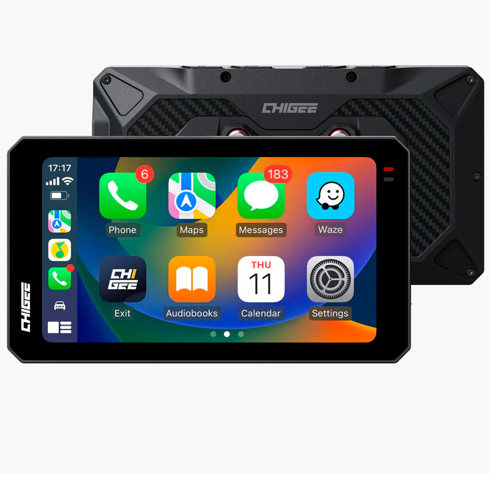 Pantalla carplay para moto Chigee AIO-6 Max