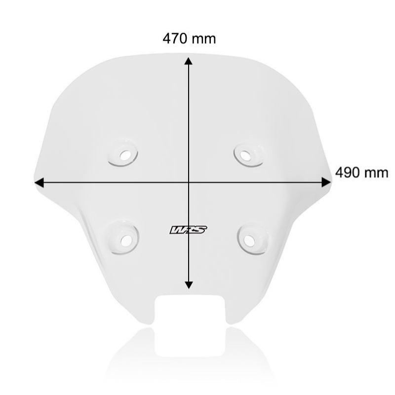 Cupula caponord con radar WRS motoguzzi stelvio 24-