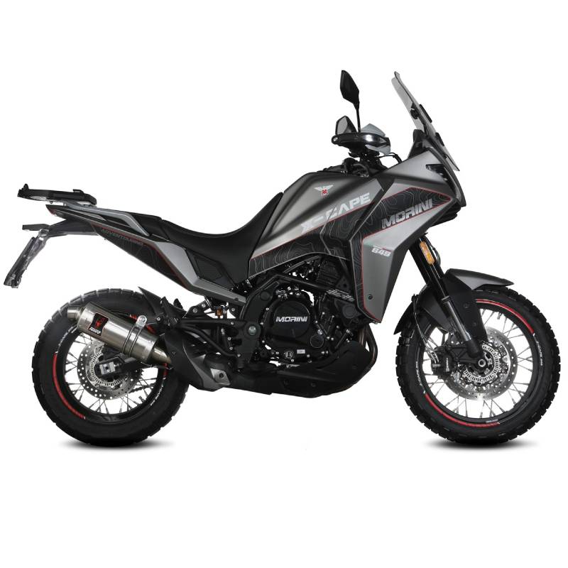 Escape Mivv DAKAR Acero Moto Morini X-cape 650 2021+