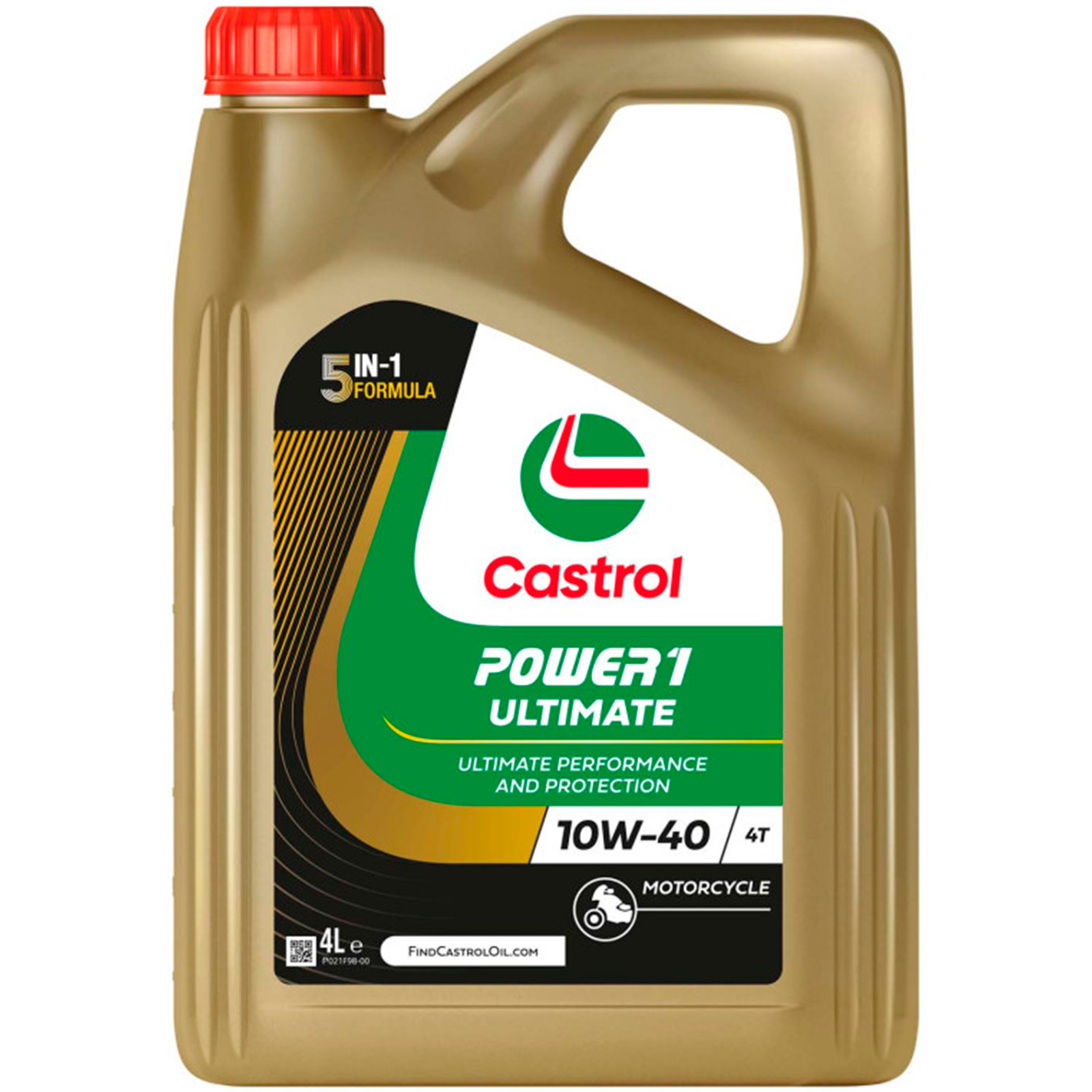 Aceite Castrol Power1 Ultimate 10w40 4T 4 litros