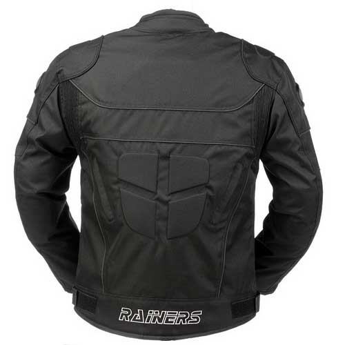 Chaqueta moto invierno de Rainers modelo Motegi impermeable Color Negro