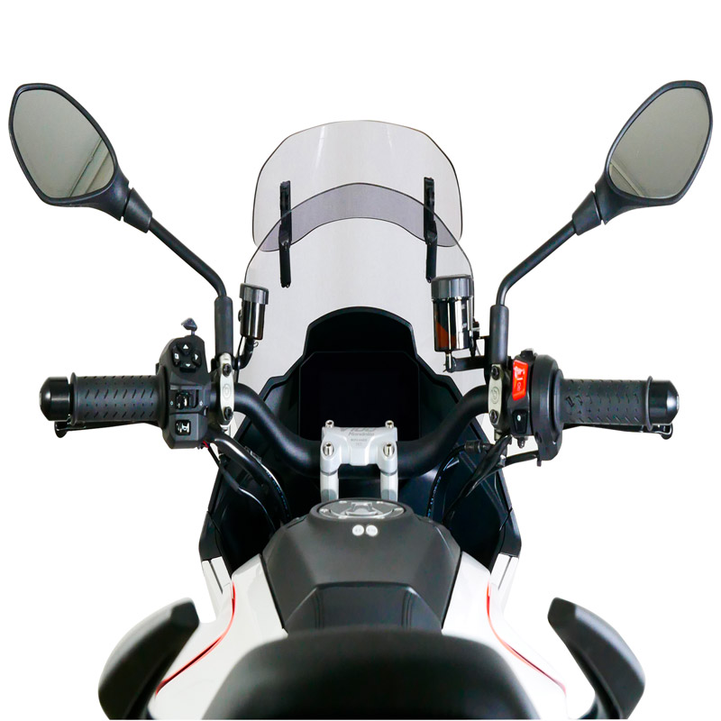 Cúpula Touring con visera MRA Guzzi V100 Mandello 22-