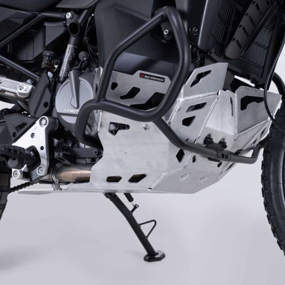 Cubrecarter CFMoto 800MT-X 25- plata SW Motech