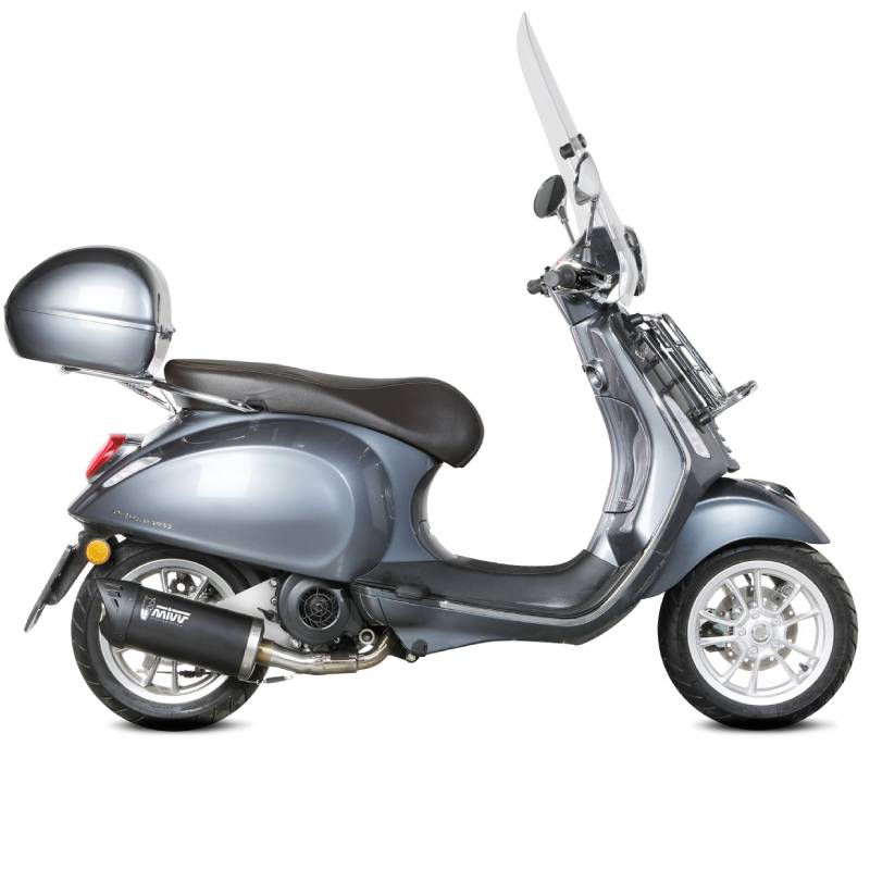 Escape Mivv Mover Negro Piaggio Vespa PRIMAVERA 150 2021+