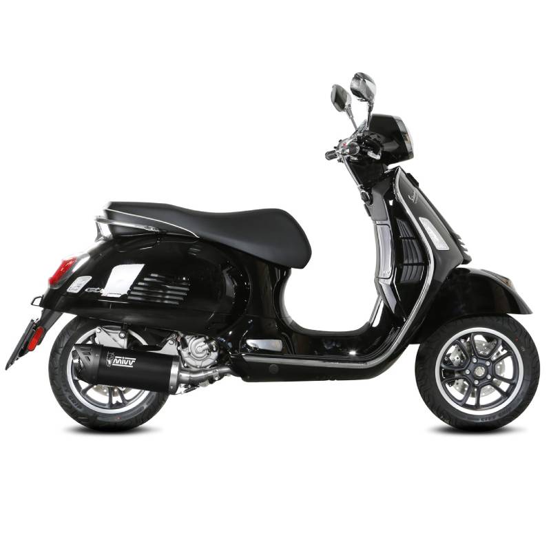 Escape Mivv Mover Negro Piaggio Vespa GTS 300 2021+