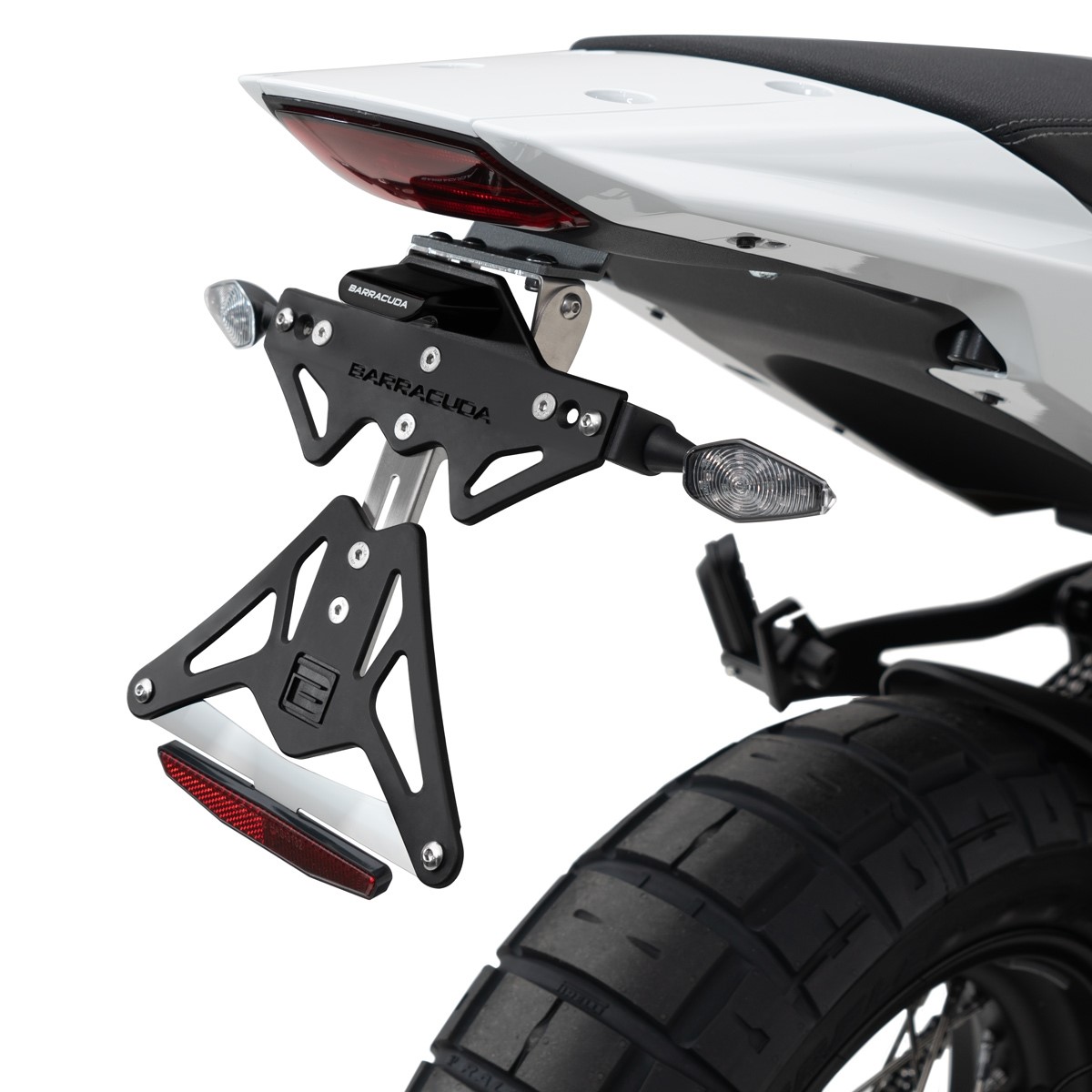 Portamatriculas Barracuda para MotoMorini X-cape 649 21+
