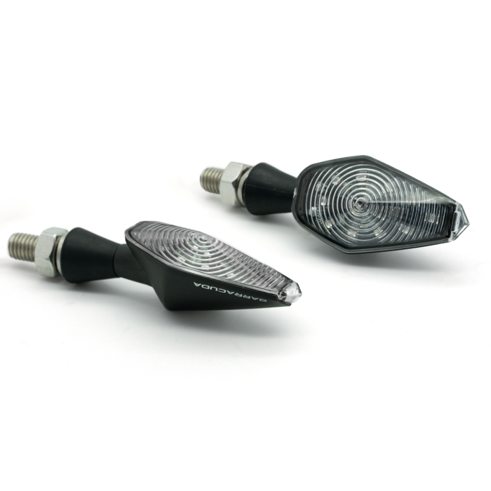 intermitentes mini viper negro barracuda