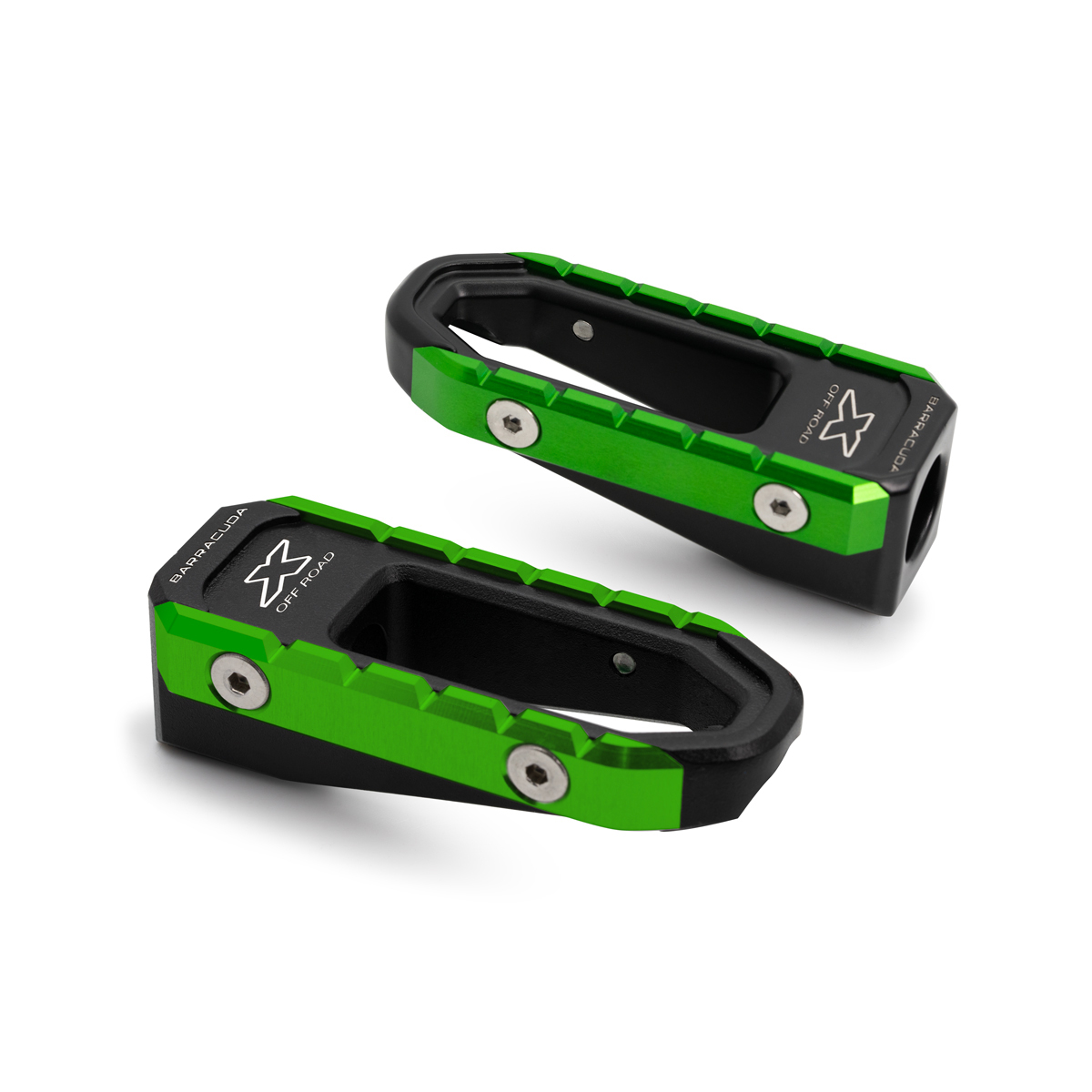 Estriberas Racing universales Barracuda