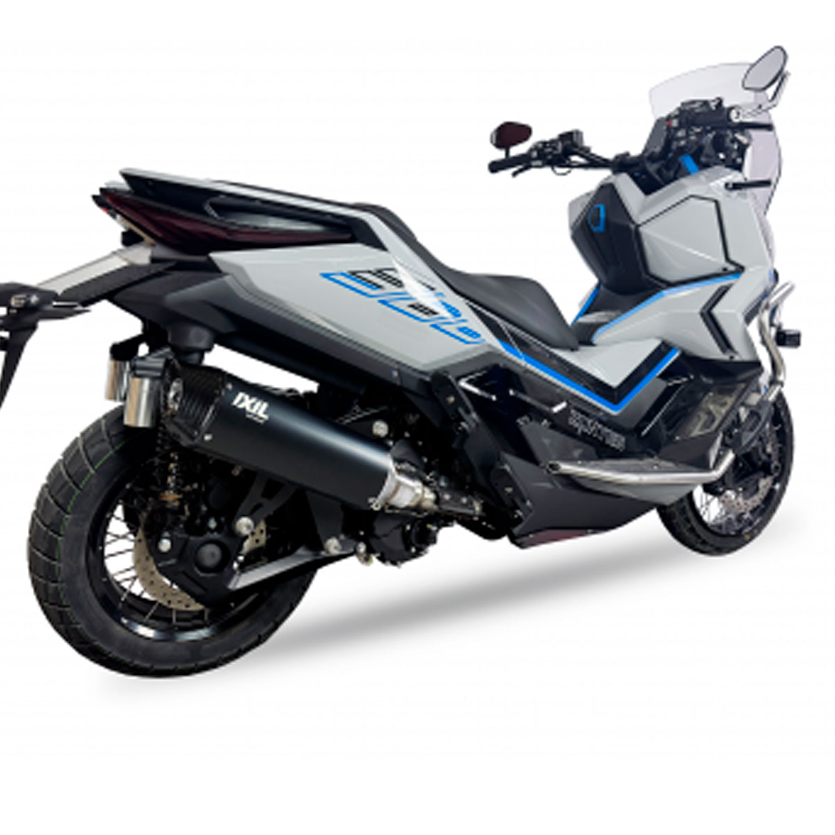 Escape Ixil V4B negro Zontes 368G ADV 2024