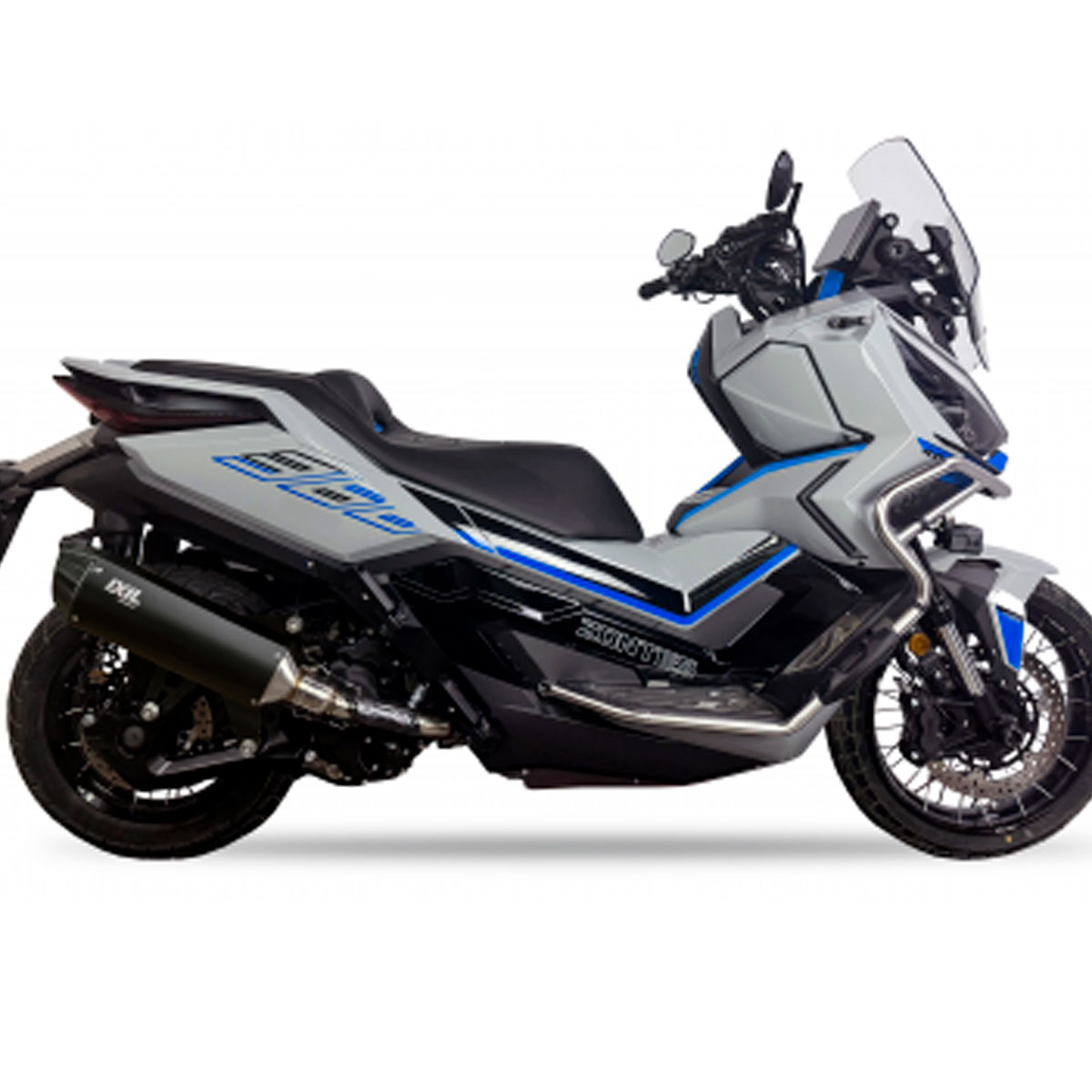 Escape Ixil V4B negro Zontes 368G ADV 2024