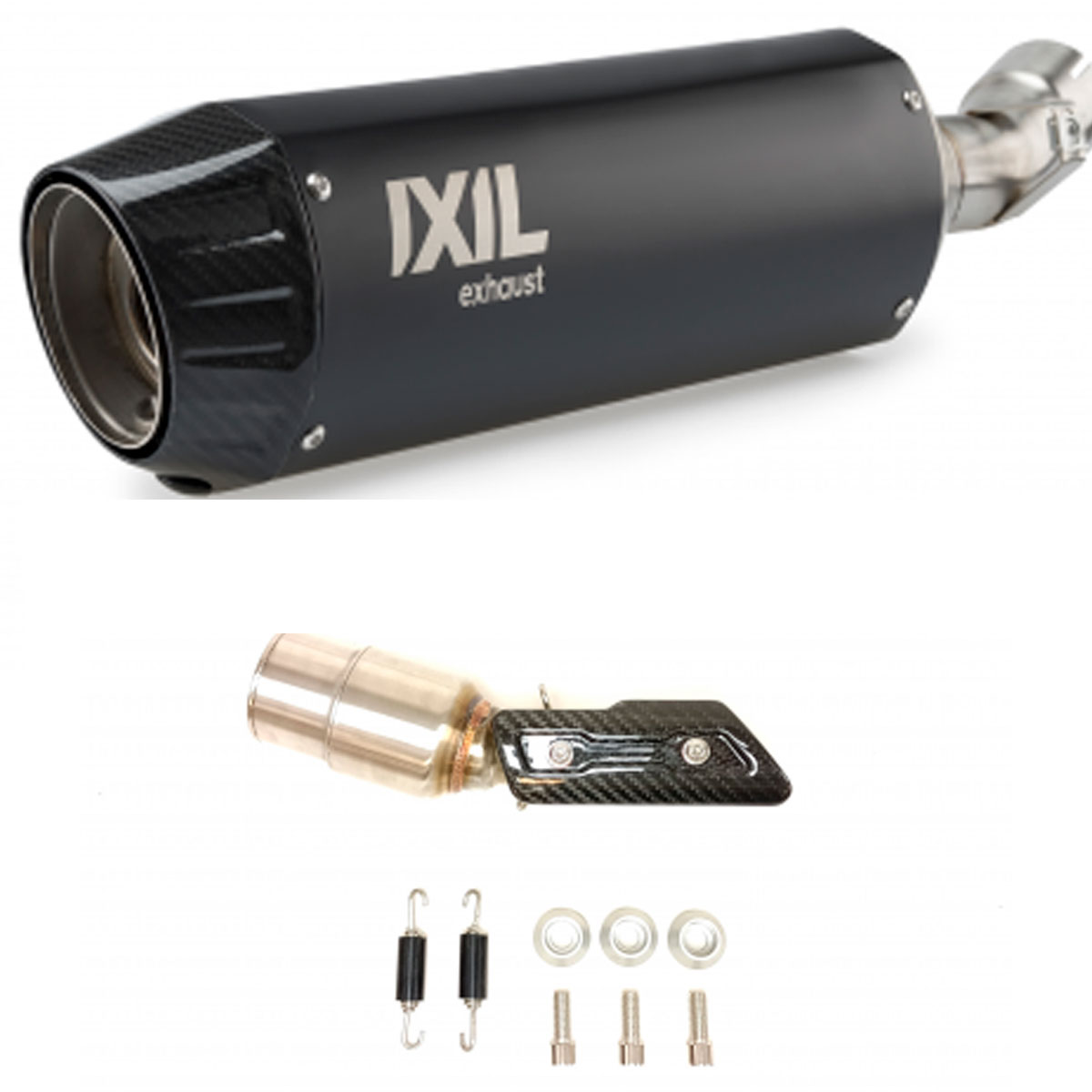 Escape Ixil V4B negro Zontes 368G ADV 2025+ E5+