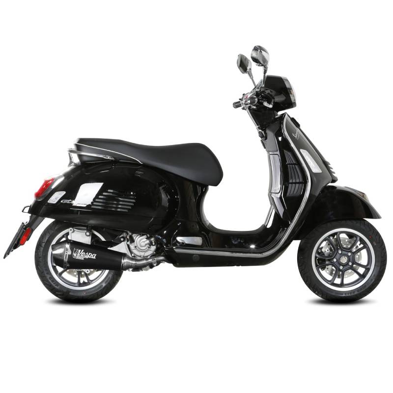 Escape Mivv Delta Race Negro Piaggio Vespa GTS 300 2021+