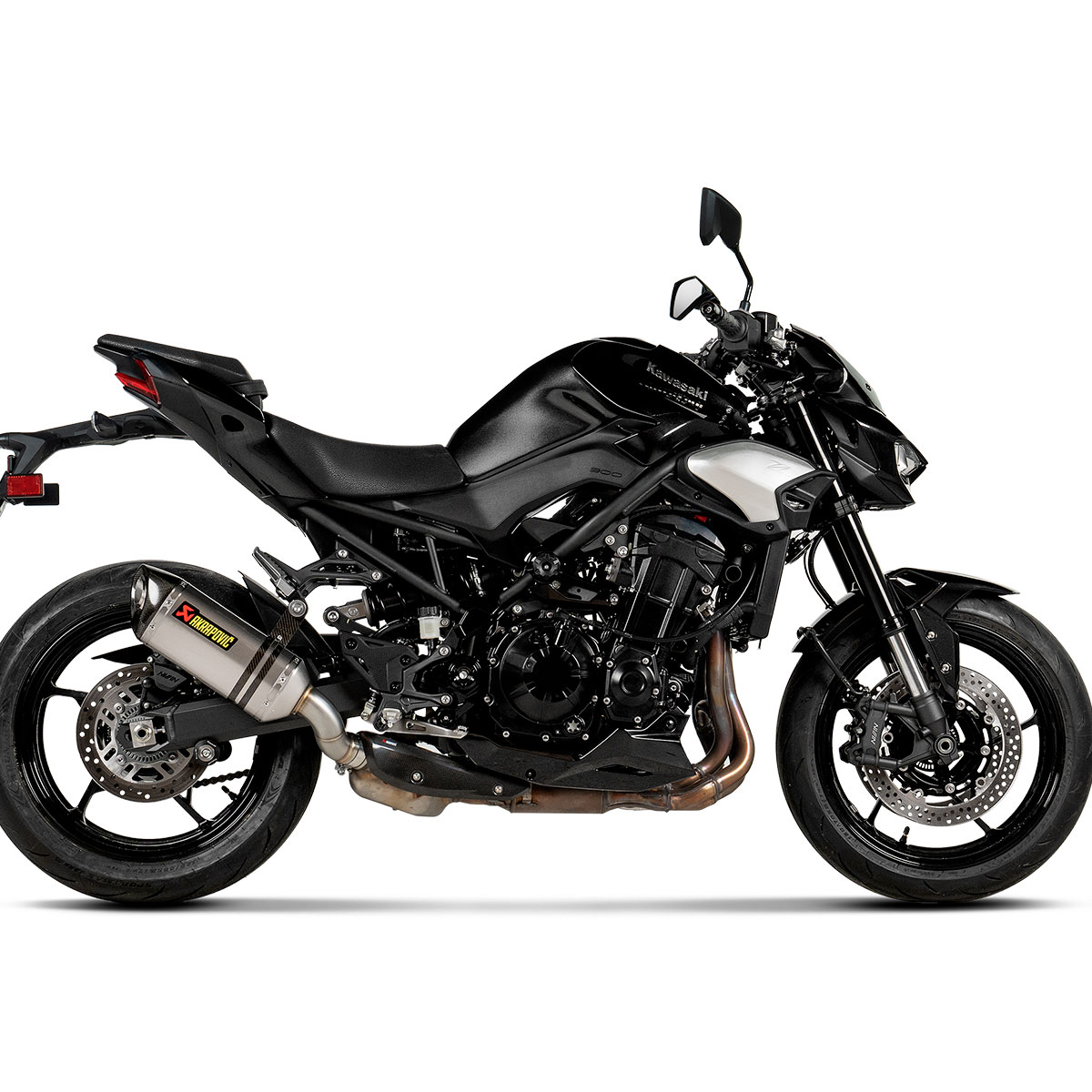Protector Fibra Carbono Escape Slip-On Kawasaki Z900 25+ Akrapovic